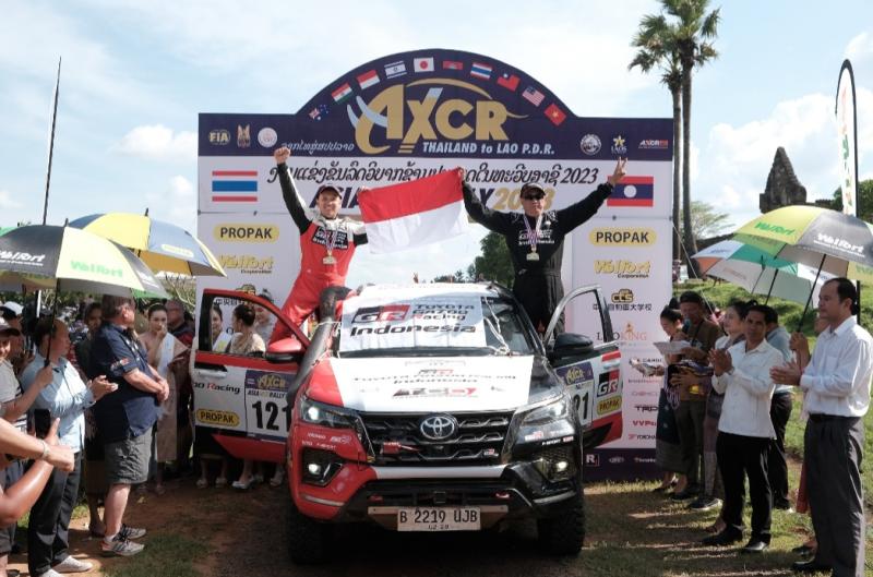 AXCR 2023 : Ternyata TB Adhi Harus Bertarung Dengan Mobil di Atas Spec-nya, Namun Bisa Juara 2 Overall