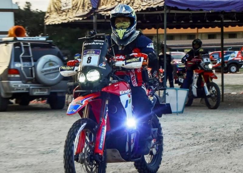Ini Kiat Sukses Mufti Muis Karim di Asia Cross Country Rally 2023 dan Berhasil Juara 2 Kelas Moto