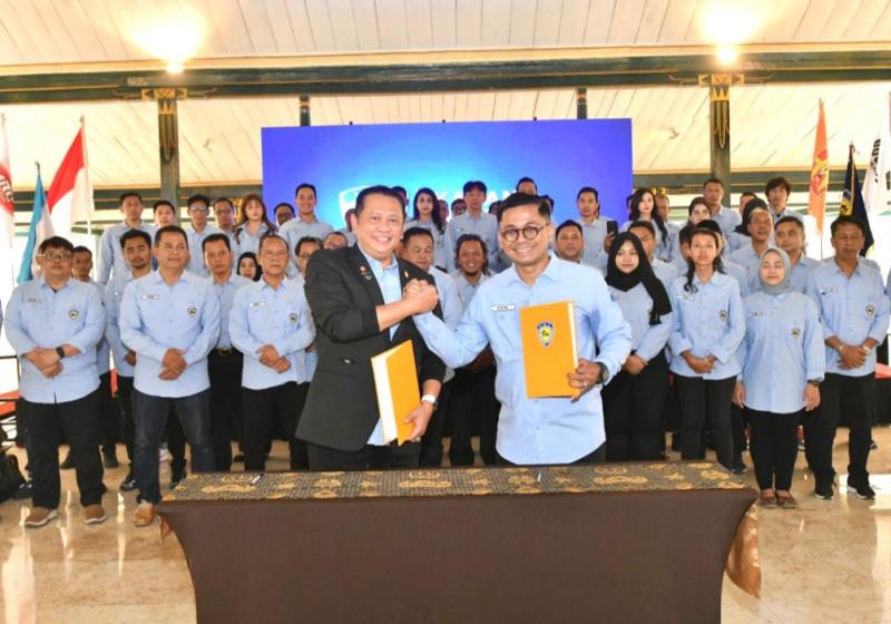 Lantik KPH Purbodiningrat sebagai Ketua IMI DIY, Ketua MPR Bamsoet harap Yogyakarta segera miliki sirkuit permanen