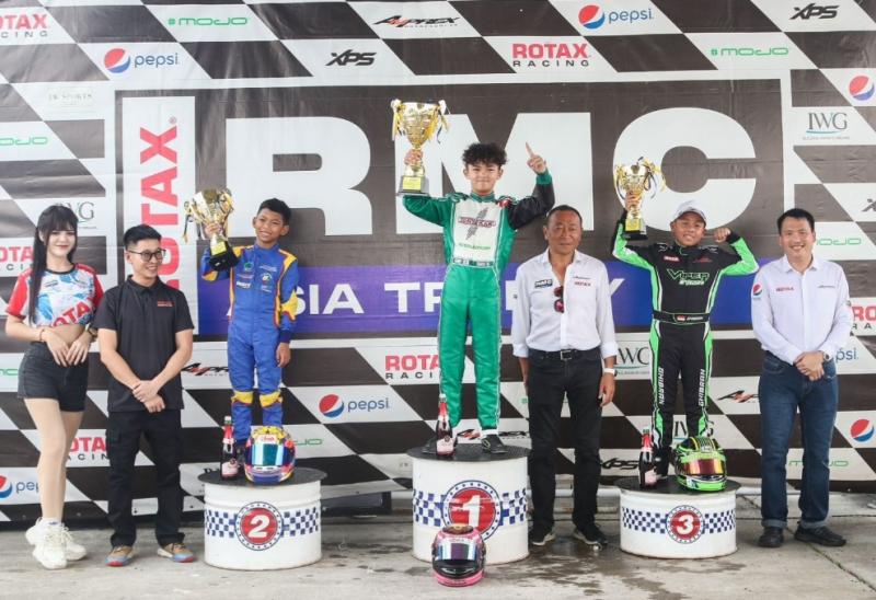 Rebut Juara 3 di Sepang, Ghibran Raditya Febrian Berpeluang Lolos Grand Final Rotax Max 2023 di Bahrain