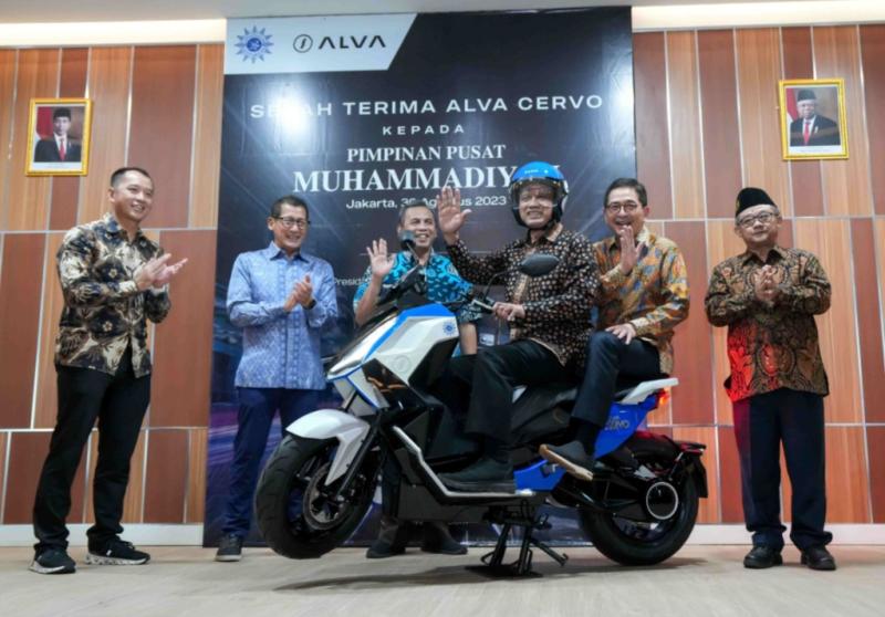Motor Listrik ALVA berkolaborasi dengan Muhammadiyah, mendukung gaya hidup berkelanjutan