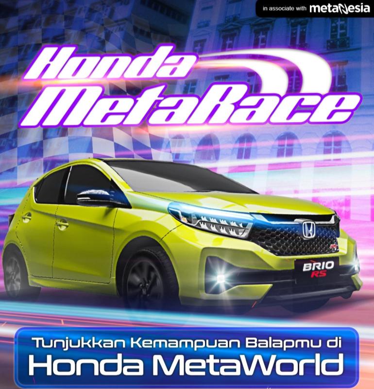 Honda bersama Telkom hadirkan keseruan balap virtual di Metaverse pertama di Indonesia