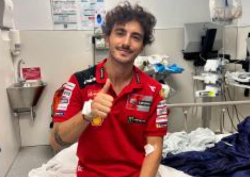 MotoGP 2023 Catalunya: Hanya Cidera Ringan, Francesco Bagnaia Siap Tampil di Kandang Valentino Rossi