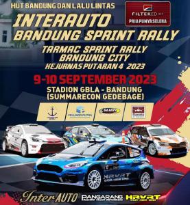 Alasan Waktu, Penyelenggara Kejurnas Sprint Rally 2023 Seri 4 di Kawasan Stadion GBLA Bandung Batasi 160 Starter! 