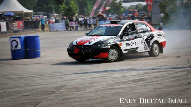 Pereli Leon berhasil tuntaskan Interauto Bandung Sprint Rally 2023 (ist)