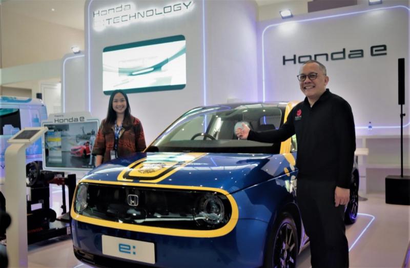 Honda Hadir di Pameran Indonesia Electric Motor Show 2023, Tampilkan 2 Mobil Listrik Terkini