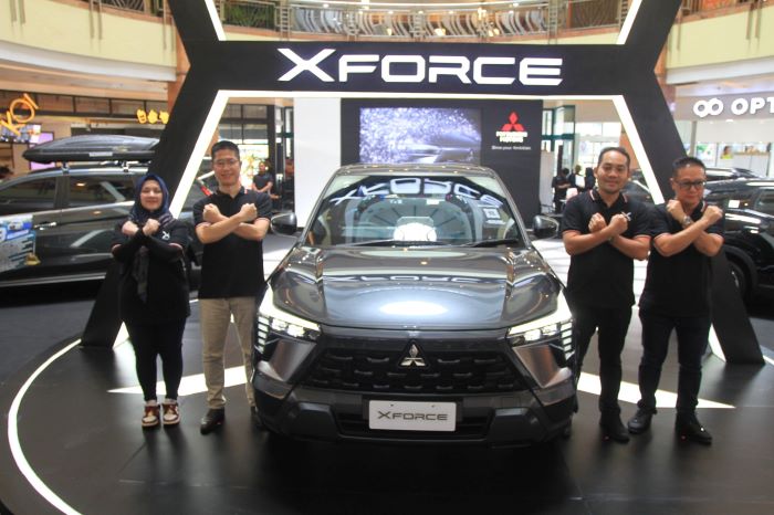 Tampilan SUV Compact Mitsubishi XFORCE yang menggoda masyarakat Provinsi Riaua