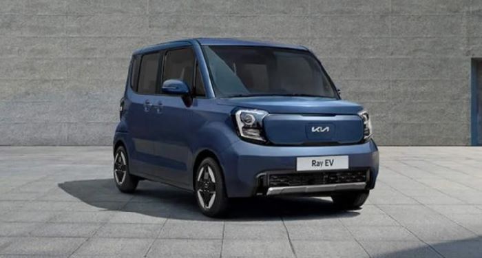 Model mobil listrik Kia Ray yang akan dijual di Korea Selatan
