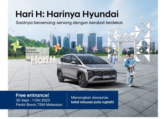 hari H, ramai-ramai bersama konsumen Hyundai di Indonesia