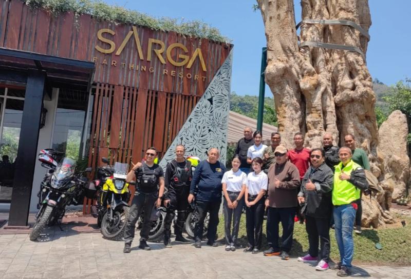 Legend Riders Isi Libur Maulid Nabi Touring ke Cipanas, Sarapan Nasi Tim Jangkar dan Maksi Sateku Rancamaya