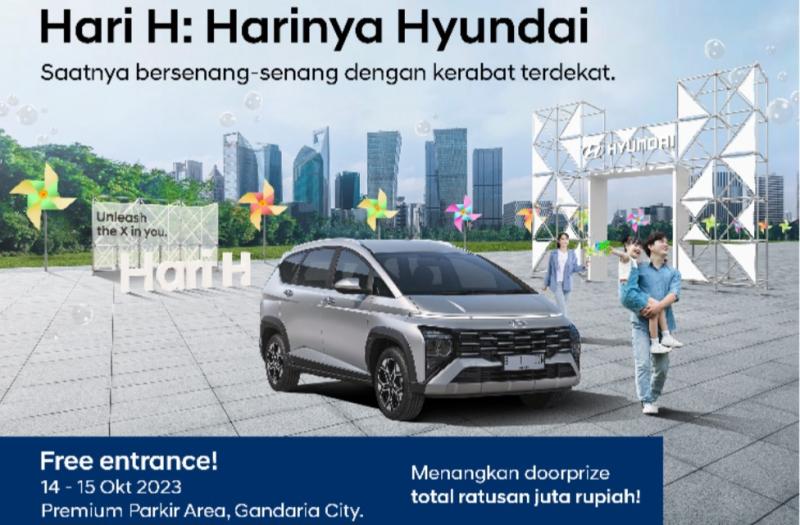 Puncak rangkaian Hari H: Harinya Hyundai bakal hadir di Jakarta, ikuti aktivitas menarik bersama teman dan keluarga