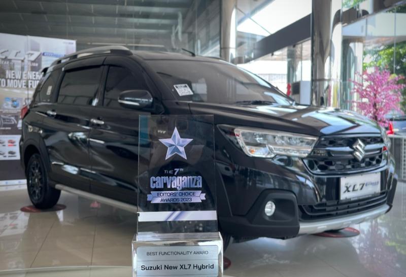 4 Bulan Mengaspal, Suzuki New XL7 Hybrid Raih Best Functionality Car Carvaganza Editors Choice Award 2023 