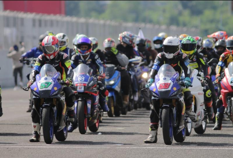 Pertama kali Shell bLU cRU Yamaha Endurance Festival digelar di Sirkuit Mandalika Lombok, Nusa Tenggara Barat,  21-22 Oktober 2023