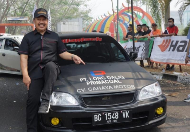 Andi Asmara kembali support event otomotif di Sumatra Selatan