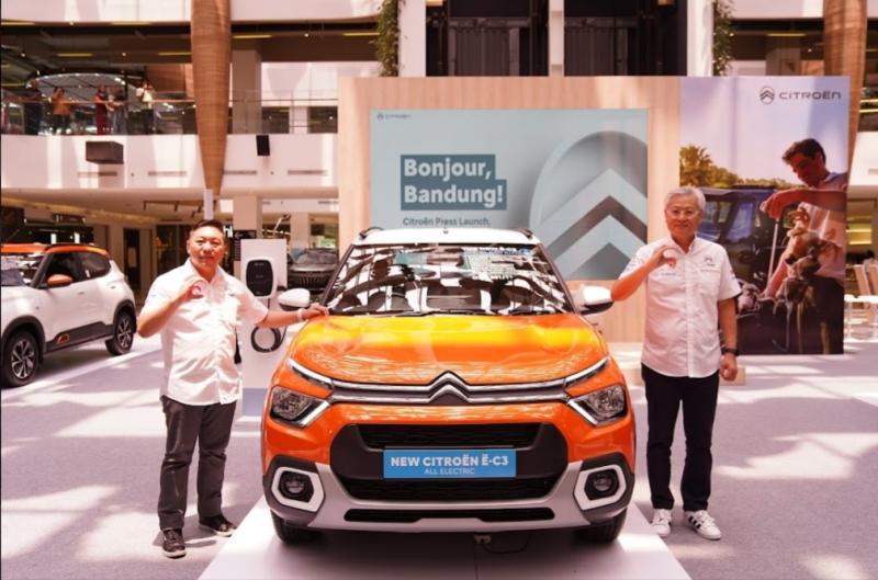 Citroen Indonesia Hadirkan New E-C3 All Electric dan All New E3 Aircross SUV di Bandung