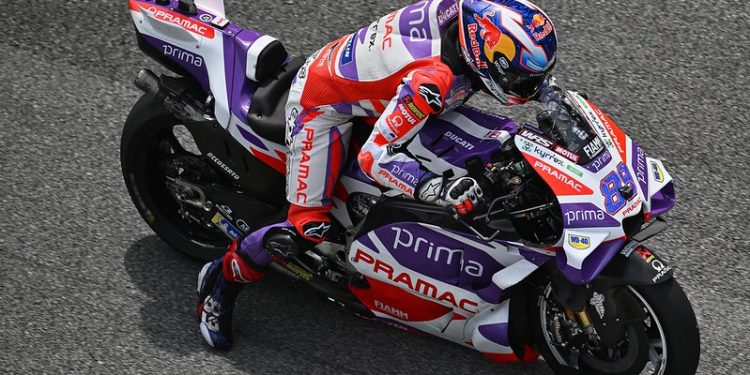 Jorge Martin (Pramac Ducati), perburuan poin krusial di sesi sprint race Malaysia hari ini. (Foto: michelin)