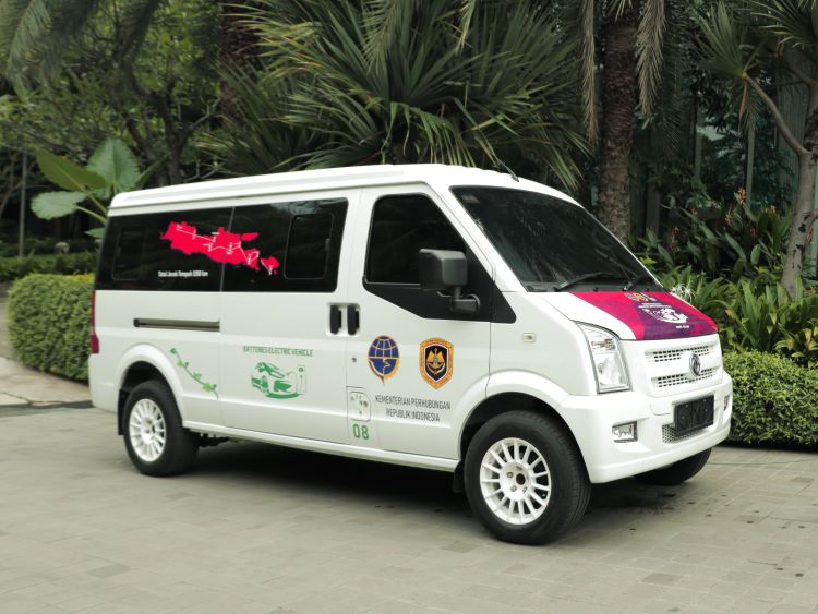 Model DFSK Gelora E blind van yang bisa digunakan untuk daerah pariwisata