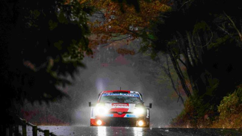 Hujan dan kabut warnai leg pertama WRC Jepang 2023, dengan hasil 3 joki Toyota Gazoo Racing memimpin hasil sementara. (Foto: wrc)