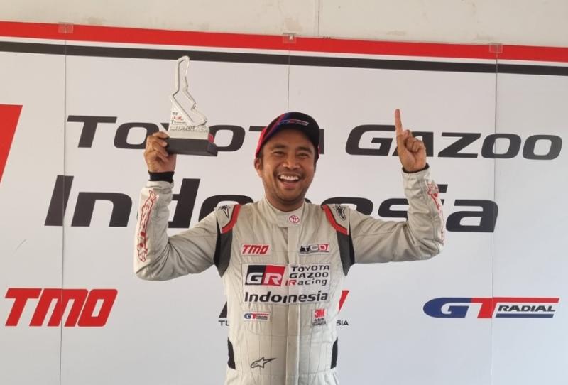 Pembalap andalan Toyota Gazoo Racing Indonesia Haridarma Manoppo tetap akan fight meski telah mengunci gelar juara nasional ITCR 1600 Max 2023