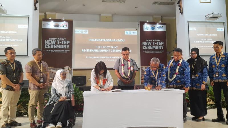 Toyota Tingkatkan Aktivitas Belajar Program New T-TEP bagi Siswa SMK Binaan (TAM).