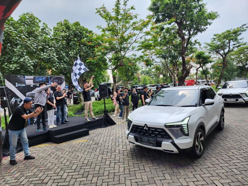 MMKSI Lanjutkan Perayaan Mengaspal Mitsubishi XForce Bersama Konsumen di Bandung dan Surabaya
