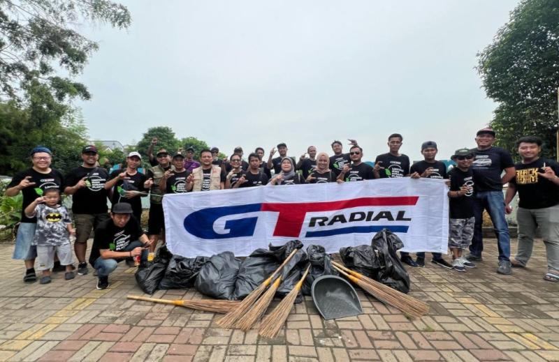 GT Radial x Calsic Lindungi Bumi, Anniversary Chapter Tangerang Kabupaten Solidaritas Ikhlas Peduli Lingkungan Hijau