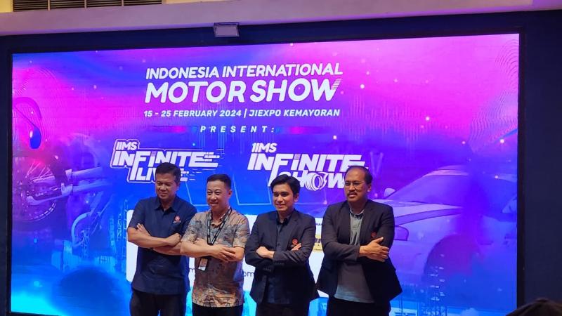 Gathering Dyandra Promosindo dan Media terkait IIMS Infinite Live 2024 di Jakarta hari ini. (foto : karim).