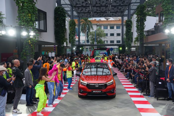 Honda Brio mendapat sambutan hangat para penggemarnya