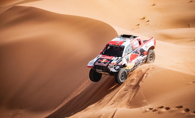 Dakar 2024 kali kelima di Arab Saudi didesain dengan rute lebih sulit dari edisi terdahulu. (Foto: redbullcontentpool))