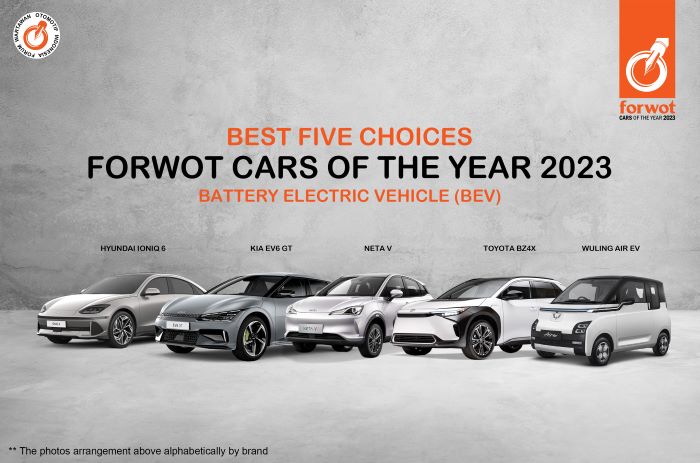 Deretan mobil listrik yang masuk final Forwot Cars of the Year 2023