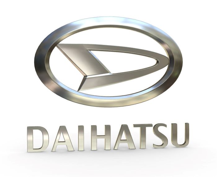 Logo Daihatsu, pabrikan Jepang yang mengalami masalah skandal uji keselamatan mobil