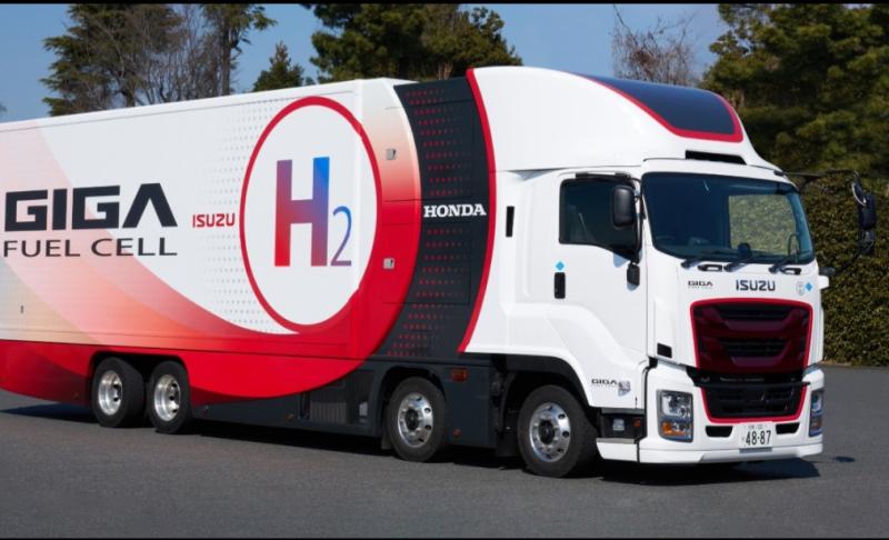 Honda bekerjasama dengan Isuzu melakukan ujicoba truk berbahan bakar hidrogren, produknya akan dijual ke pasar otomotif pada 2027 mendatang 