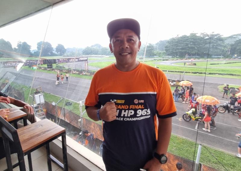 Mawan Dragon, Ketua Panitia LFN HP969 Road Race Championship 2023. (foto : budsan)