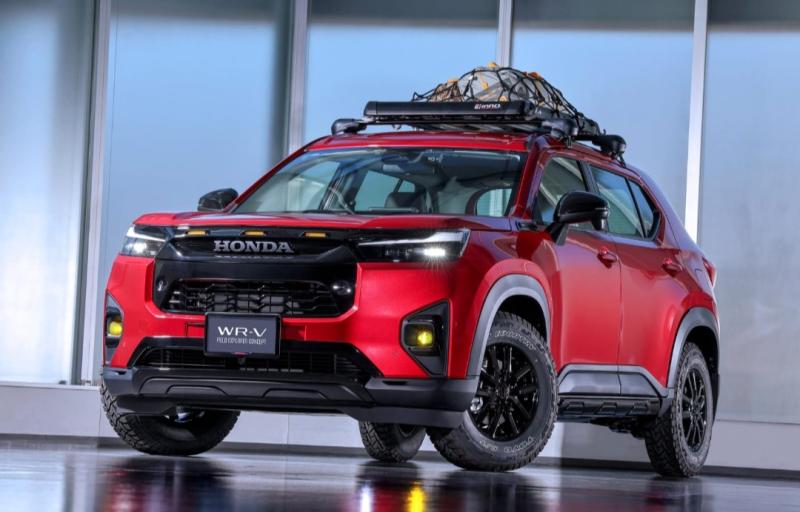 Honda menampilkan Honda WR-V Field Explorer Concept di Tokyo Auto Salon 2024