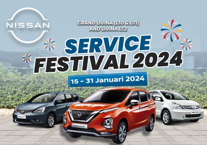 Nikmati festival promo servis Nissan Livina yang menguntungkan dan ramah kantong