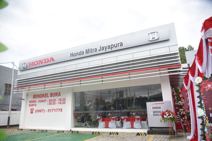 Diler Honda baru di Abepura-Jayapura yang akan memperkuat pelayanan konsumen Honda