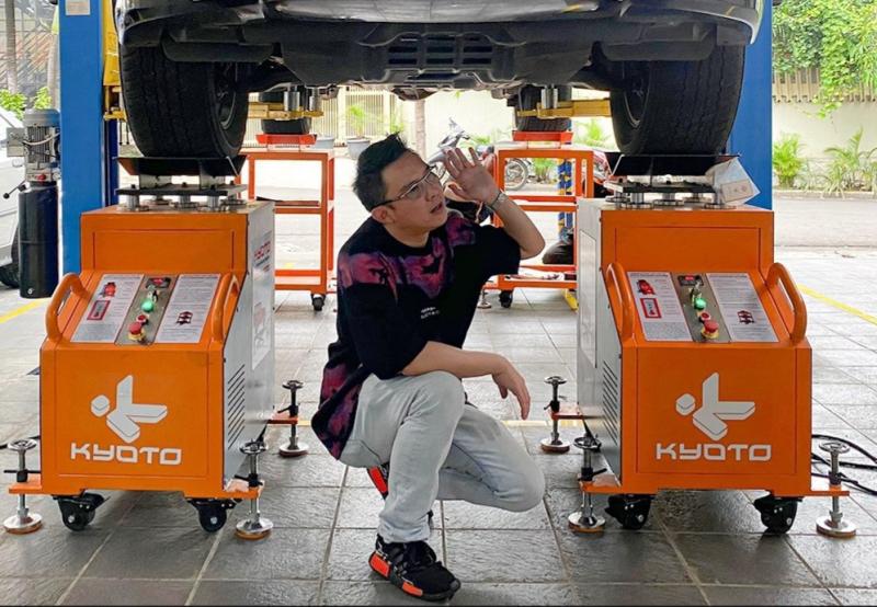 Kyoto Shaking Machine, inovasi terbaru pengecekan kaki-kaki mobil secara tepat, cepat dan akurat pertama di Indonesia