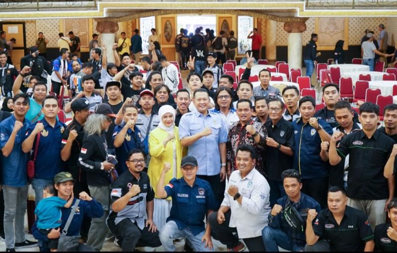 Temui komunitas otomotif Banjarnegara (Jawa Tengah), Bamsoet ajak hindari penggunaan knalpot brong 