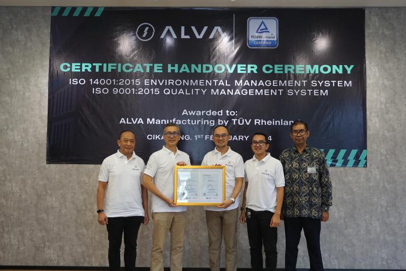 ALVA Capai Standar ISO 9001 dan ISO 14001 sebagai Komitmen Utama dalam Mutu dan Berkelanjutan.