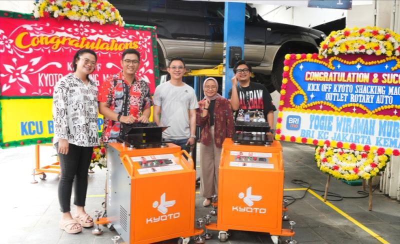 Rotary Auto Veteran Jadi Outlet Pertama, Hadirkan Alat Cek Kaki-Kaki Mobil Inovatif Kyoto Shaking Machine