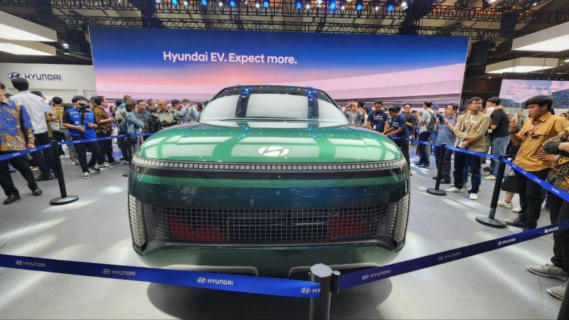 IIMS 2024 : Hyundai Pajang All New KONA Electric, SEVEN Concept dan IONIQ 5 Batik, Simak Spesifikasinya 