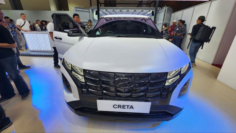 IIMS 2024 : Desain Sporty dan Performa Unggul, Hyundai Creta Alpha Pikat Penggemar Otomotif