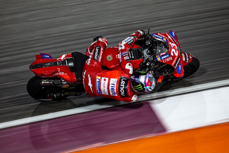 Test Pramusim MotoGP Qatar 2024 : Catatan Gemilang Duo Ducati Dengan Bagnaia Pertama, Bastianini Kedua