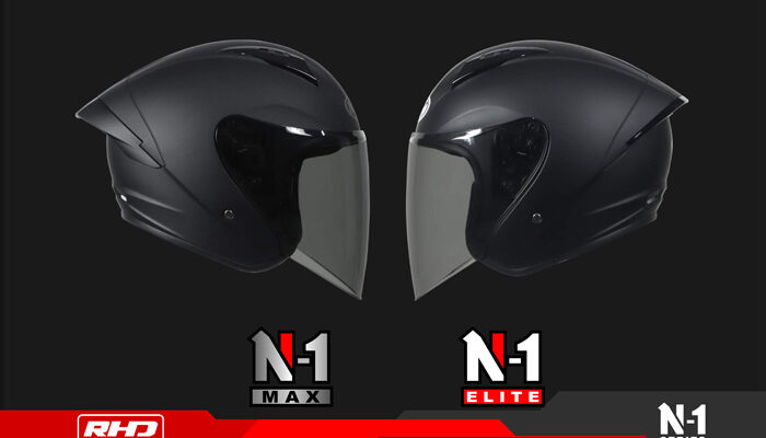 Helm NHK N Series, helm dengan ventilasi yang baik.