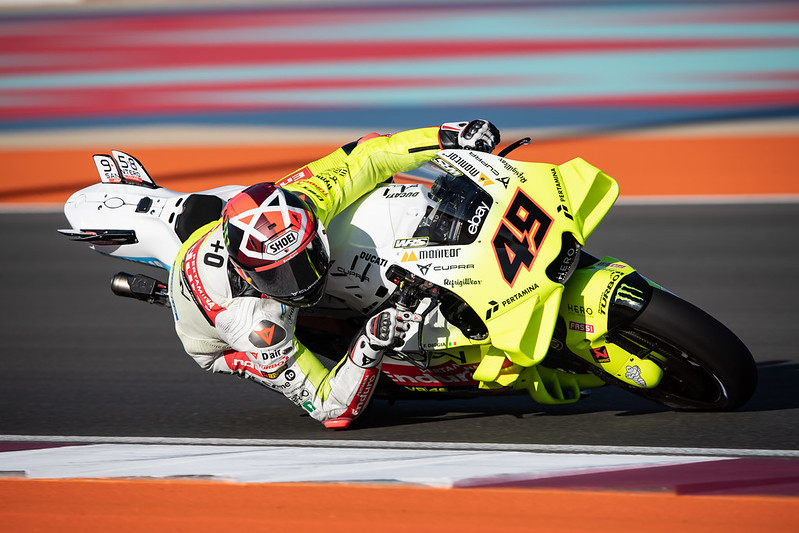Fabio Di Giannantonio (Italia/VR46 Ducati) calon lawan berat Marc Marquez akhir pekan ini di GP Qatar. (Foto: ist)