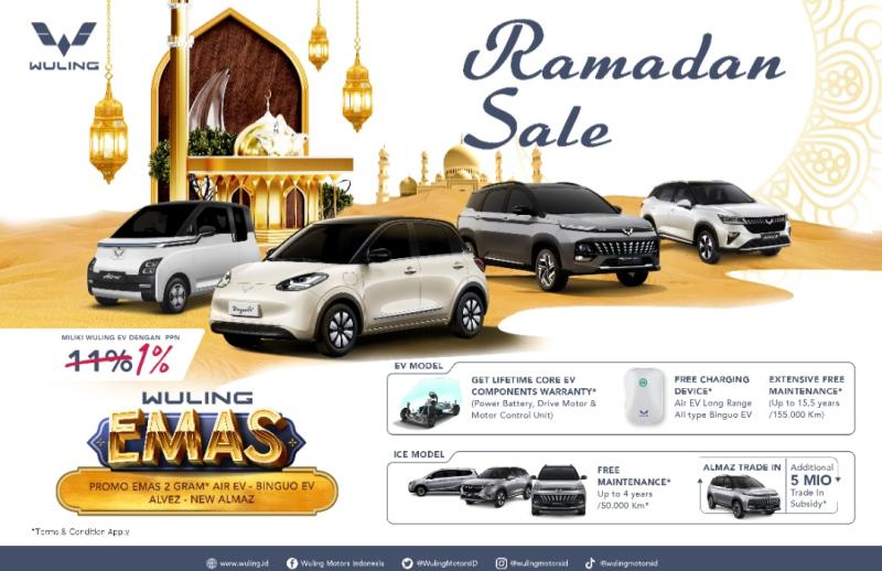 Wuling sambut bulan puasa tahun ini dengan program Ramadan Sale