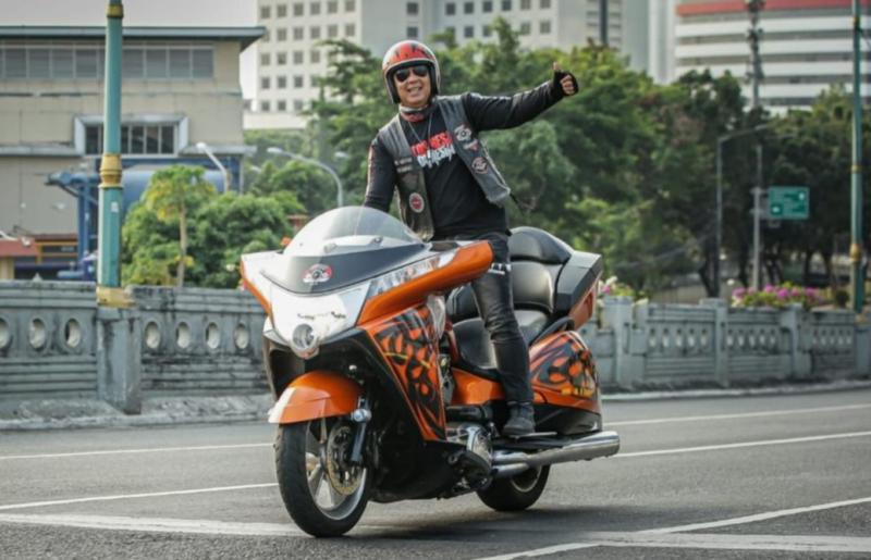 Rio Castello, Ketum Motor Besar Indonesia yang memiliki ribuan bikers