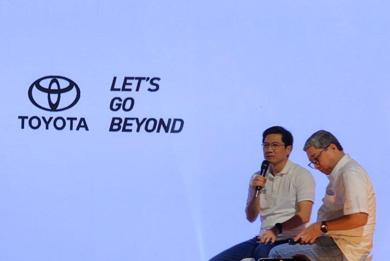 Henry Tanoto pada acara buka puasa bersama Toyota Indonesia dengan media di Jakarta tadi malam. (foto : karim)