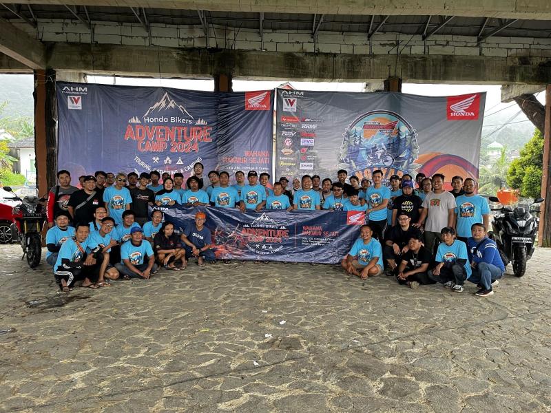 Komunitas Motor Honda Sambut Ramadan dengan `Ngayab` di Bogor, Simak Keseruannya