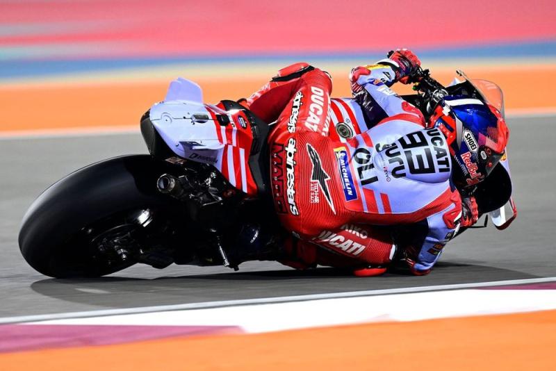Marc Marquez (Spanyol) merasa semakin mantap di Gresini Ducati. (Foto:utosport)